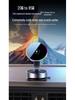 2025 Беспроводное зарядное устройство Автомобильный держатель с нано-адгезивом, магнитной присоской и семицветной подсветкой.