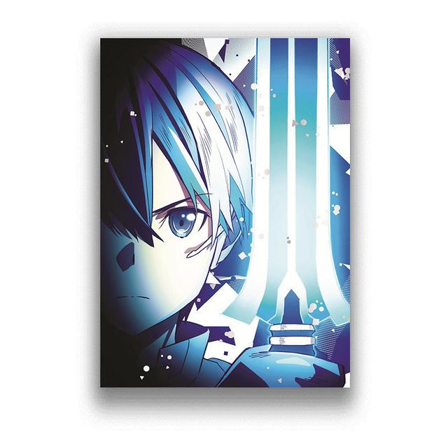 Sword Art Online японское аниме ретро постер домашний декор Cuadro Decorativo