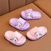 Unicorn Girls Slippers Children Super Soft Non-slip Cartoon Cute Princess Slippers Girls Sandals