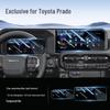Защитная пленка из закаленного стекла для экрана центральной консоли Toyota Prado (модель 24)