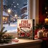 Car Themed Countdown Calendar 24-Day Vehicle Advent Calendar 2D Acrylic Trucks Vehicles Ornaments Christmas Hanging Set Holiday Gifts for Fans Kids,