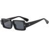 Rectangle Sunglasses Women'S Simple Rivets Versatile Night Vision Glasses Sunglasses Men