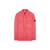 Ss23 Double Pocket Single-Breasted Drop Shoulder Lapel Jacket Men Jacket Watermelon-Red 7815115WN-V0187