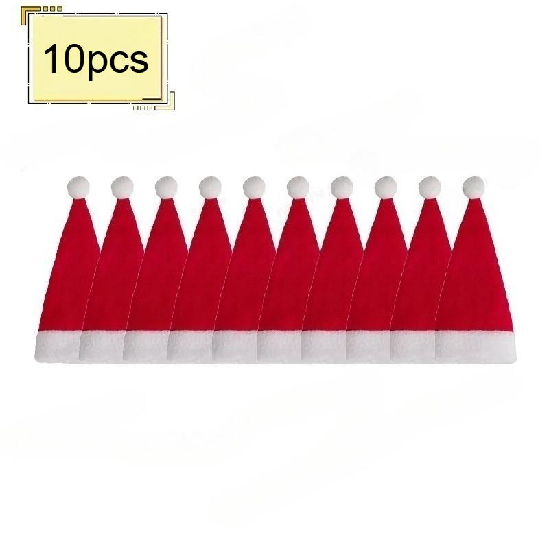 1/3/5/10/20/50/100 шт. Рождественское украшение, держатель для столовых приборов, мешочек, рождественская шляпа, мешочек для вилки, ножа, столовых приборов, рождественское украшение для дома, кухни, орнамент, Навидад, Новый год