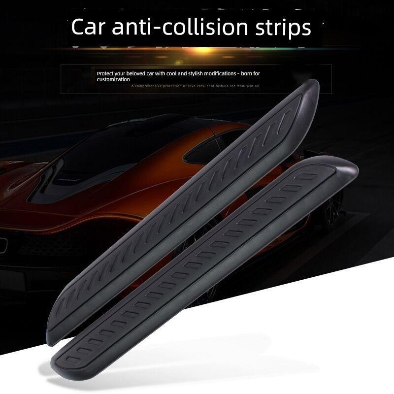 Car Anti-Collision Strip Bumper Anti-Scratch Soft Rubber Strip Decorative Sticker Anti-Scratch Sticker Body Anti-Collision Rubber Strip Universal