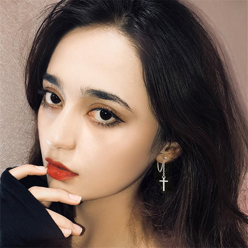 100% стерлингового серебра 925 пробы серьги-гвоздики с кисточками для женщин и детей корейские свадебные украшения гипоаллергенные