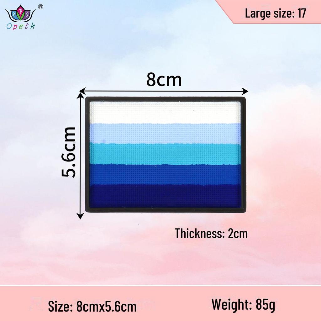 Водорастворимая радужная краска для лица для детей