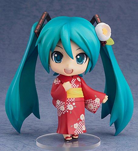 Nendoroid Character Vocal Series 01 Хацунэ Мику Юката Летняя Камелия Окрашенная Подвижная Фигурка Вер. Немасштабируемый АБС и ПВХ
