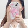 Cute Silicone Case for  Infinix Hot 30i Redmi Note 12 11 Samsung A54 A14 iPhone 11 13 Oppo Reno 8T Funda Cartoon Milk Tea Bear Cover Soft TPU Bumper
