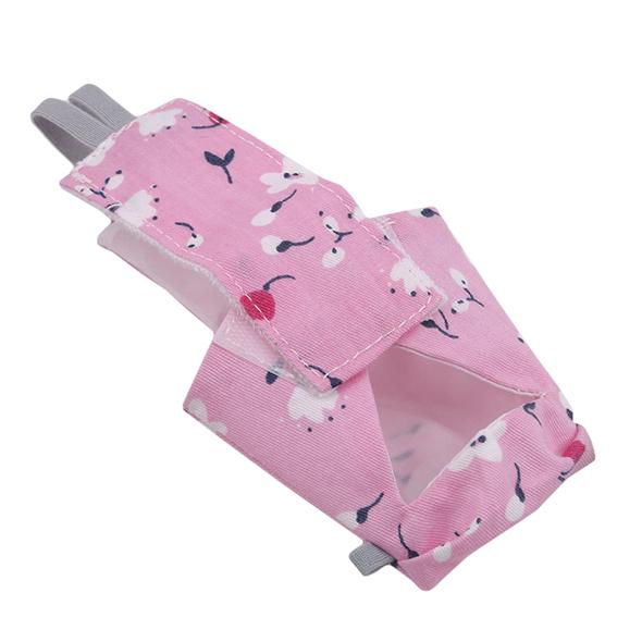 Прочный розовый подгузник для птиц 9*4 см многоразовый летный костюм для попугаев подгузник для попугаев