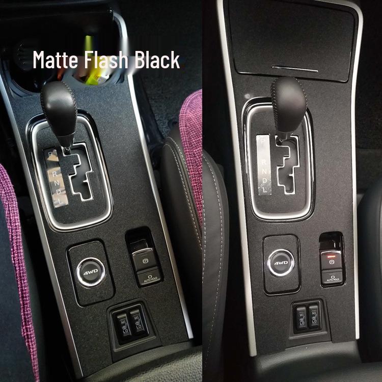 16-19 Outlander Interior Carbon Fiber Stickers: Console, Gear Shift, Window Lift