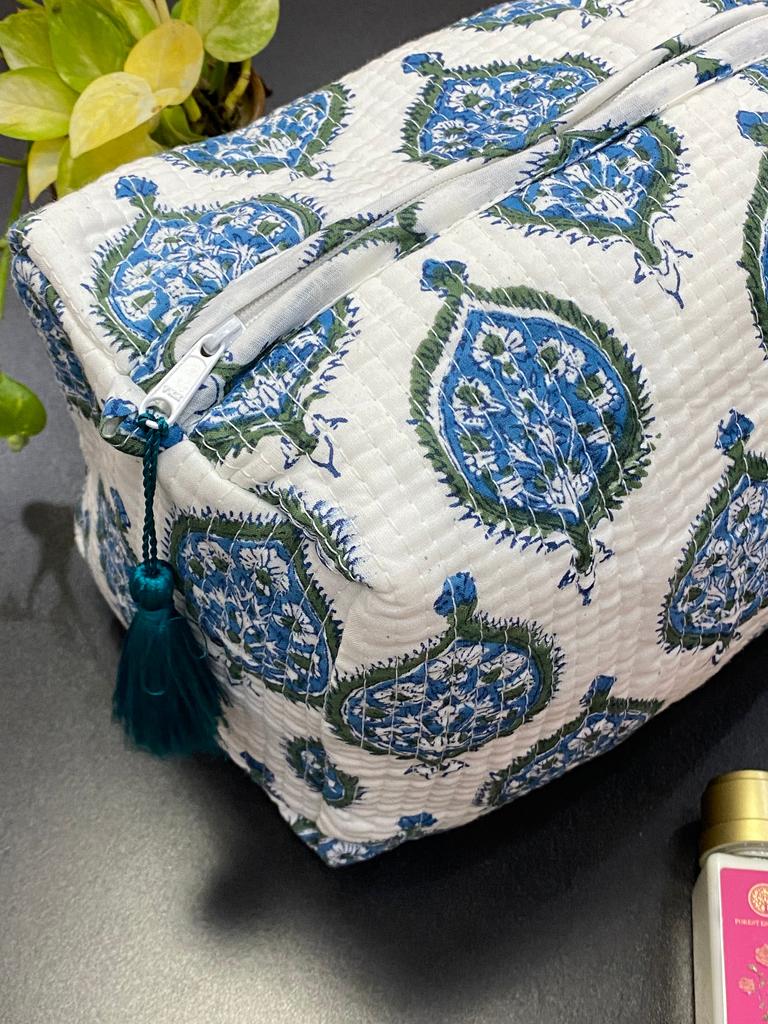 LARGE Multipurpose Quilted Pouch/ Bag