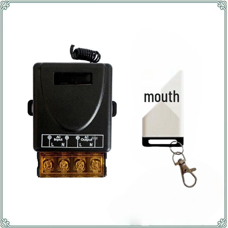 Беспроводной пульт дистанционного управления 220 В 30 А для водяного насоса, двигателя, кухонной вытяжки, вытяжного вентилятора и распылителя.