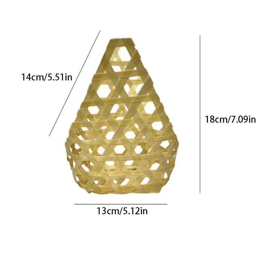 3pcs Retro Storage Box Handmade Fruit Basket Gift Packaging Basket Mid Autumn Festival