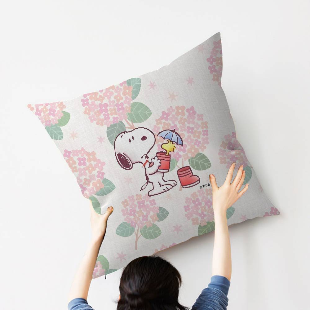 Cartoon DogSSnoopysS Pillow Gift Home Office Decoration Bedroom Sofa Car Cushion Cover case x