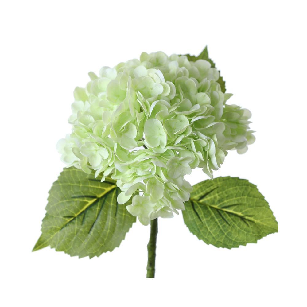 19.29in Artificial Hydrangea Bouquet Silk Material Floral Arrangements Home Decor