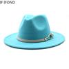 НОВАЯ белая женская шляпа-федора Панама Мужская церковная фетровая джазовая шляпа с широкими полями Торжественное платье Кепка