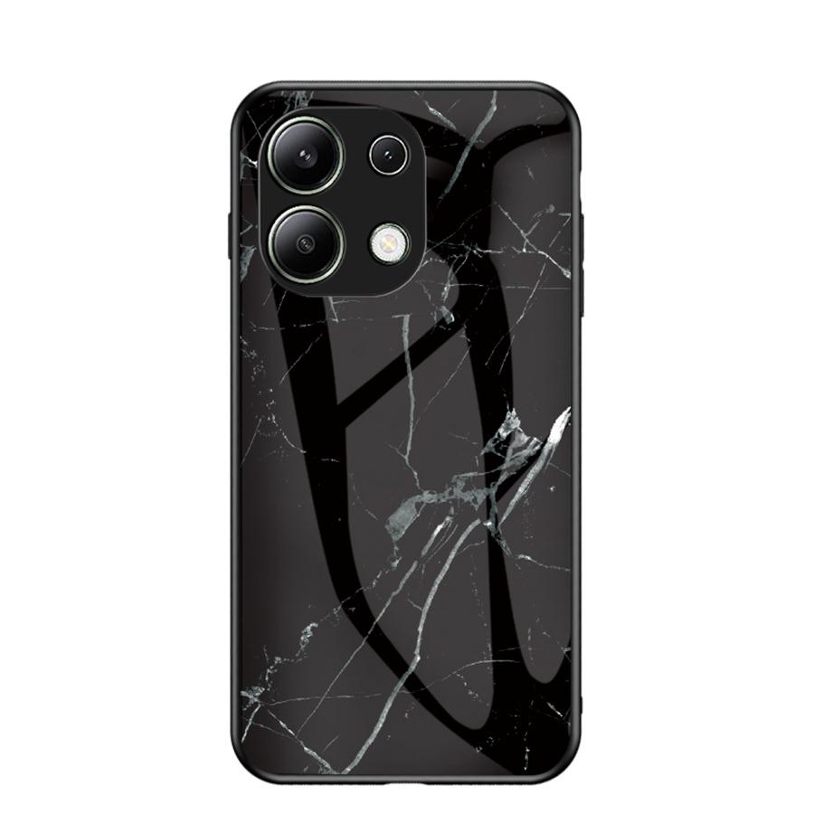 Чехол для телефона из закаленного стекла с мраморным рисунком для Vivo V30 V40 SE V25 V27 V23 Y75 Y55 Y28 5G Realme C65 C51 C61 GT 6 6T OPPO A40 A98 A78 A79 A74 A80 5G A60 Cover