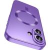 Phone Case - E.F.Connection - for iPhone 17 - Scratch-resistant Magnetic Circle Purple