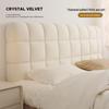2024 Elegant Bed Head Cover: Soft, High-End, All-Inclusive Cushion for Autumn and Winter