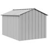 Dog House with Roof 113 x 153 x 101 cm Galvanized Steel