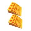 2pcs Universal Round Plastic Drill Bit Display Box Rotary Tool Rack 84 Hole