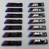 BBIO8 3D Car Front Grille M Badge Emblem Decoration Accessories For BMW M E34 E36 E60 E90 E46 E39 E70 X1 X3 X5 X6 M1 M2 M3 M4 M5 M6 M7