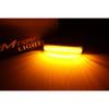 Smoked Lens Amber LED Side Marker Lights For Range Rover Sport Discovery LR3 LR4
