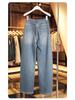 2025 Women's High-Waisted Wide-Leg Denim Pants: Fashionable, Versatile, and Slimming for Spring and Autumn