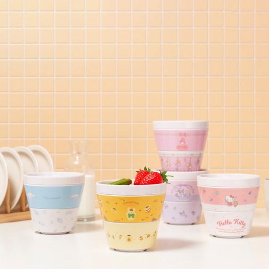 Dany's Sanrio Characters 3-Piece Dinnerware Set for 1 Person, a Popular Character In Korea