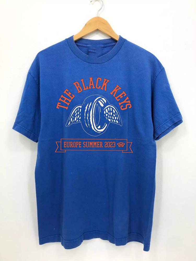 The Black Keys Band Europe Summer tour 2023 Full Size S-5XL Unisex T-Shirt