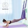 Aerial Yoga Strap, No Installation Required, Polyester Inversion & Stretching Trainer for Home Use, Heavy-Duty Door Hanging