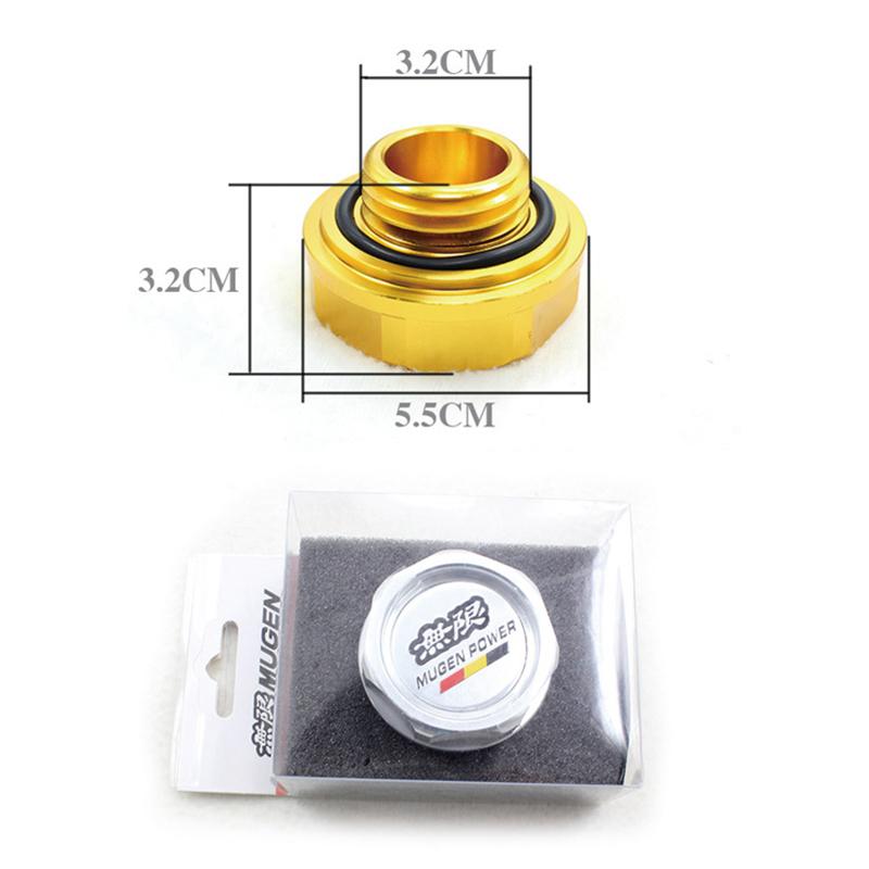 Mugen Power Performance Oil Cap Oil Fuel Filter Racing Engine Tank Cap Cover For HONDA B Series D Series