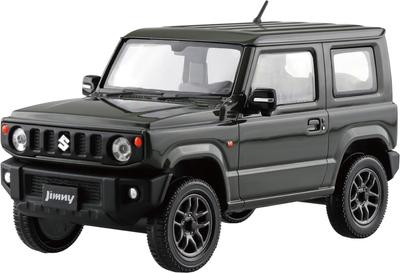 Aoshima Bunka Kyozai Rakupla Snap Kit Suzuki JB64 Jimny Jungle Green Пластиковая модель 1/32 No.09-JG Предварительно окрашенная (Автомобиль)