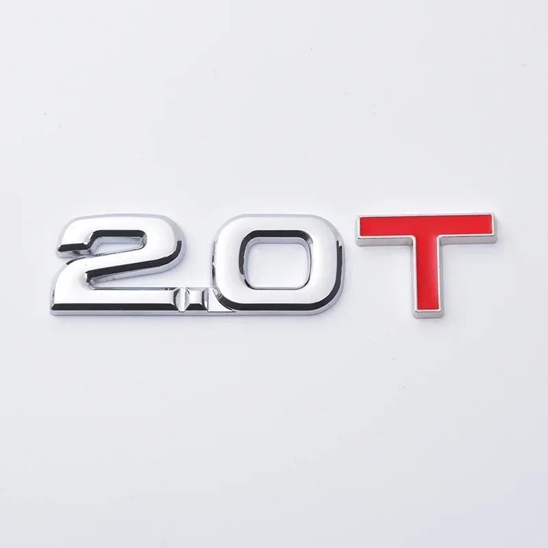 3D Металлическая 1.5T 1.6T 1.8T 2.0T 2.2T 2.4T 2.5T 2.8T 3.0T Наклейка на Автомобиль Шильдик Значок Наклейка Для Mazda KIA Renault TOYOTA BMW Ford Focus