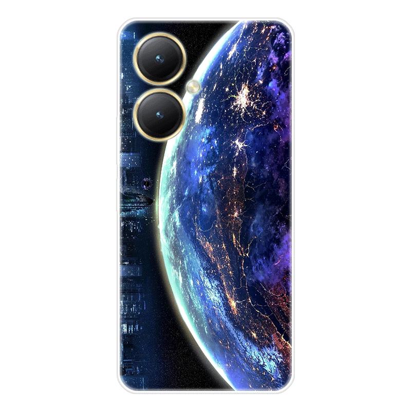 Для Vivo Y27 4G Y 27 5G чехол Мягкая силиконовая задняя крышка Чехол для телефона с рисунком из мультфильма Разнообразие