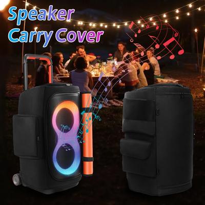 Чехол для портативной колонки JBL PARTYBOX 520 с застежкой-молнией, износостойкий, двусторонний.
