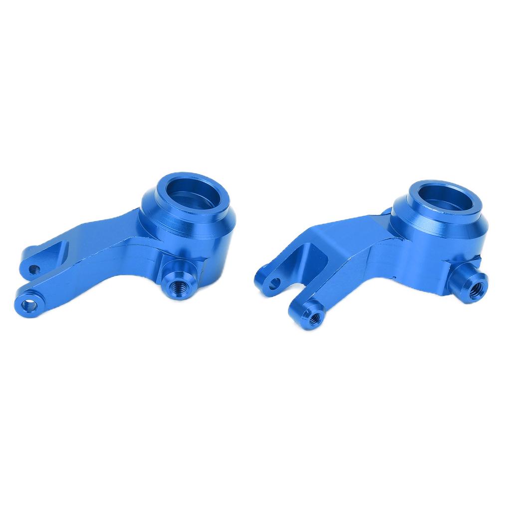 2pcs RC Steering Block RC Aluminum Alloy Steering Cup for ARRMA Senton Series 110 RC CarBlue