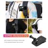Cam Backpack Strap Clip Mount 360 Degree Swivel Backpack Strap For Gopro 13 DJI Action 4 Insta360 Go3 Camera Clip-on Clamp Mount