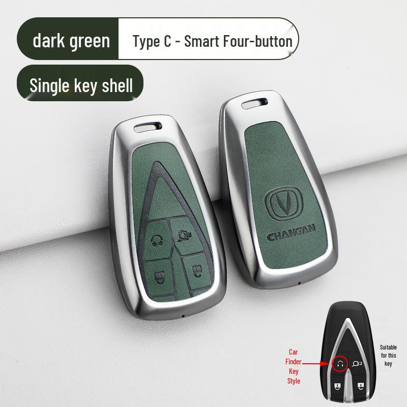 Changan Nuomi Corn Key Case: Lumin Square Candy Car Key Shell for Men & Women