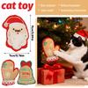 Christmas Plush Toy Set For Pet, Soft Chew Toy With Festive Designs For Indoor Entertainment
