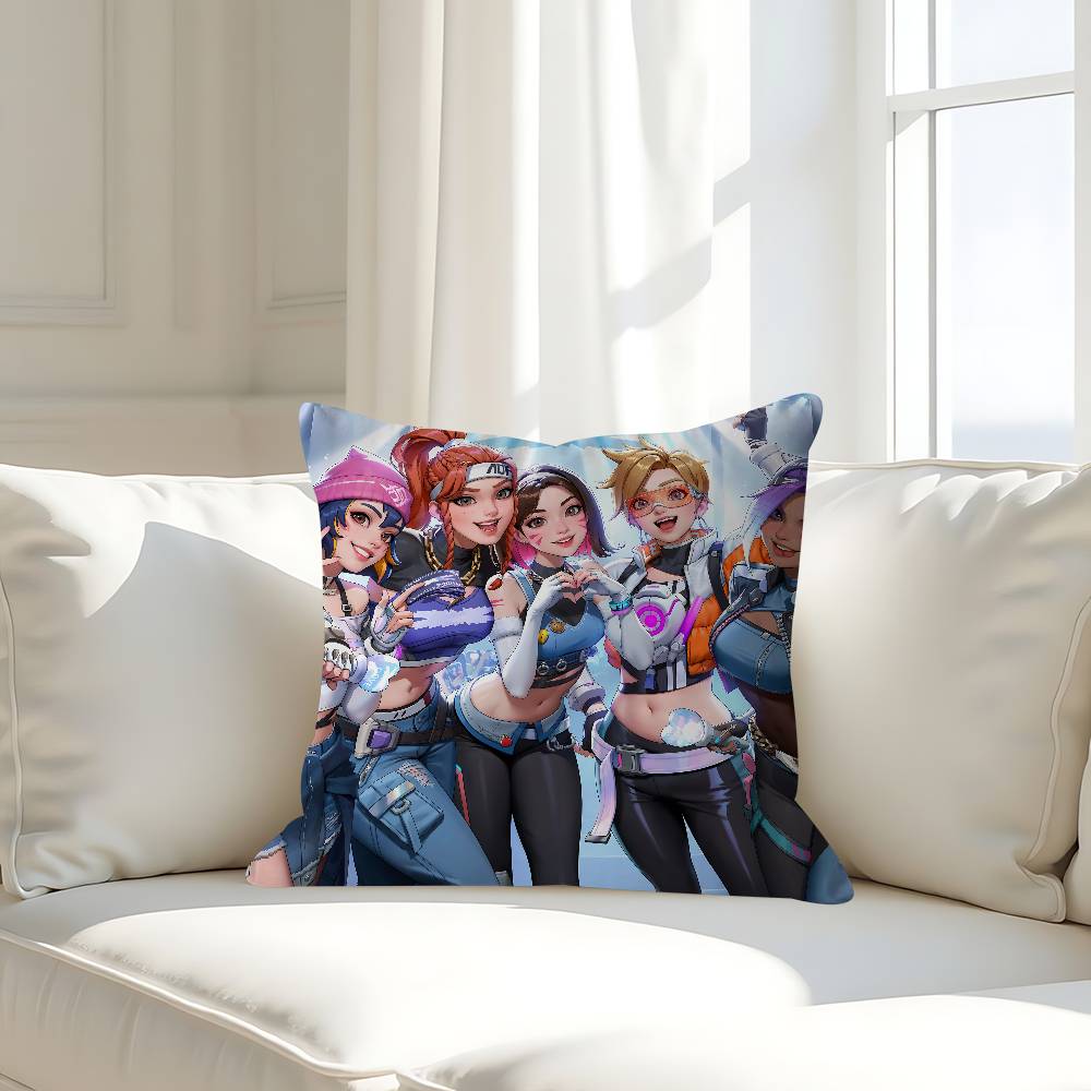 Игровой O-Overwatch Дизайн Наволочки Чехол для Подушки Декор Праздничный Декор