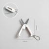 Office Supplies Folding Design Folding Scissors Adjustable Stainless Steel Scissors Scissors