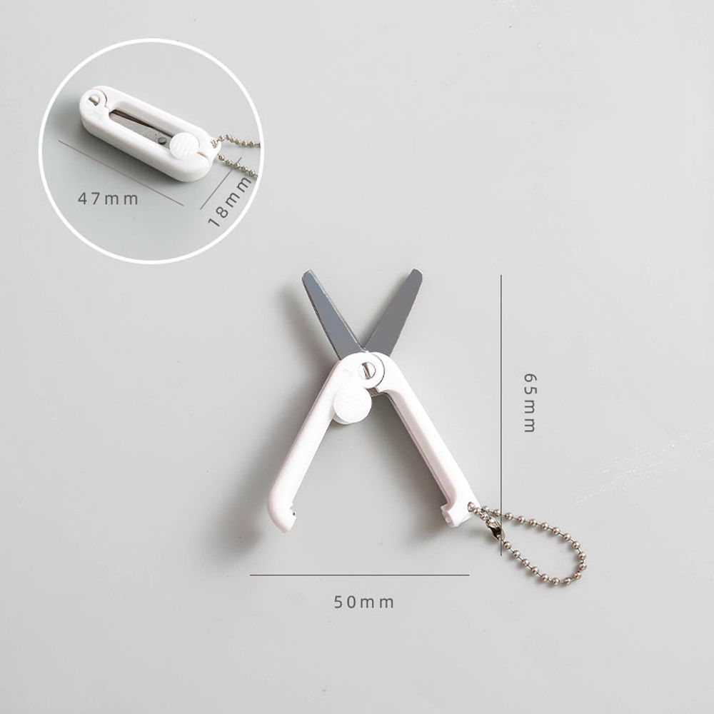 Office Supplies Folding Design Folding Scissors Adjustable Stainless Steel Scissors Scissors