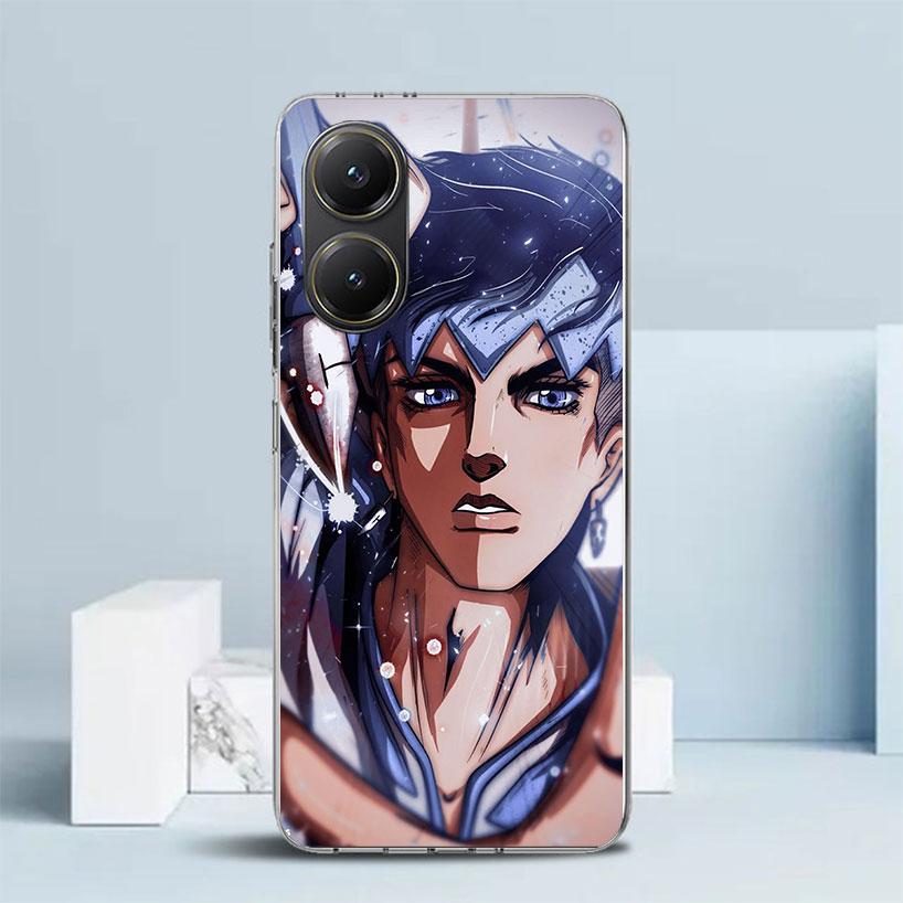 JoJo Adventure Рохан Кисибэ Мягкий Чехол для Xiaomi Poco F7 Ultra X7 X6 X5 Pro M7 Чехол для Телефона Redmi 15 15C 13 13C 12 12C 10 10C Pr