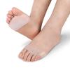 1 Pair Comfortable Feet Care Breathable Shoe Insert Soft Silicone Gel Toe Pads Insole