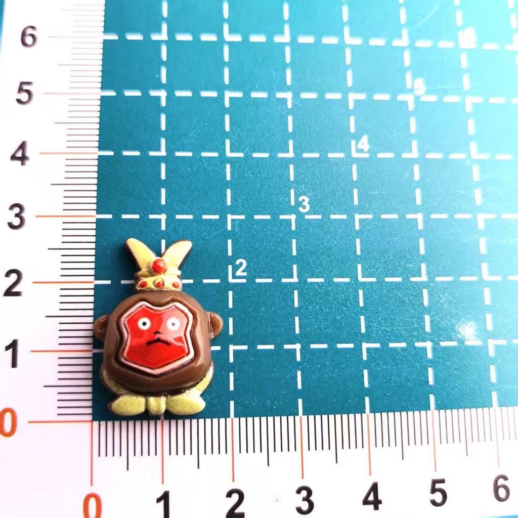 Adorable Mischievous Mountain Monster Resin Accessories: Phone Case, Hair Clip & Fridge Magnet