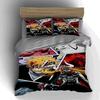 Anime character collage. Bedding Duvet cover sets Duvet covers Pillowcases gifts (1 * Duvet Cover 2 * Pillowcases, without duvet insert)