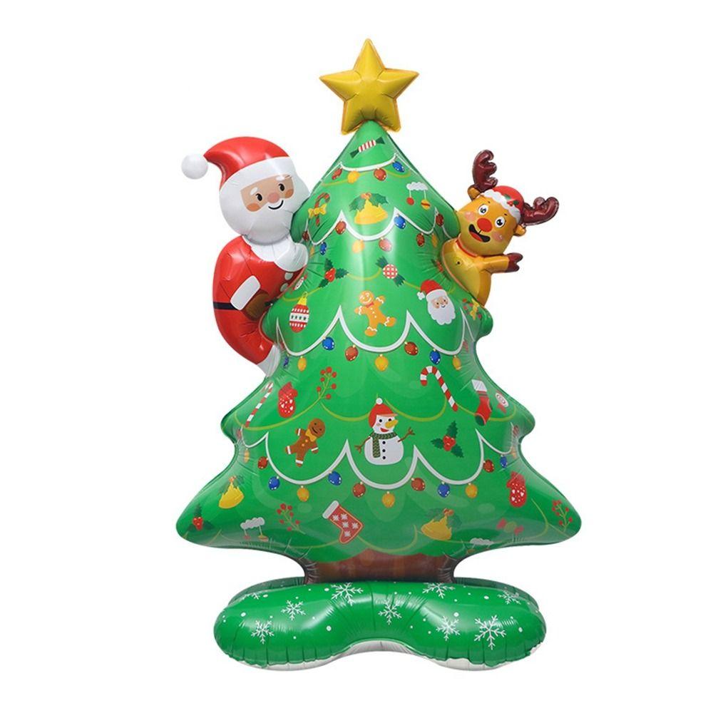 Алюминиевая пленка большой надувной воздушный шар реквизит для вечеринки Санта-Клаус воздушные шары Хэллоуин