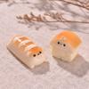 Creative Dogs Bread Donuts Figurines Miniature  Kitchen Food Toy Desktop Car Ornament Diy Decoration Accessories Gifts
